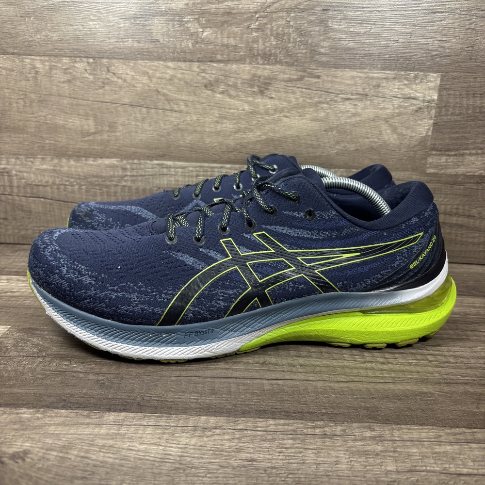 Asics Gel-Kayano 29 Blue Green Mens US Size 13 EUR 48 1011B440 Running Shoes - Picture 3 of 9